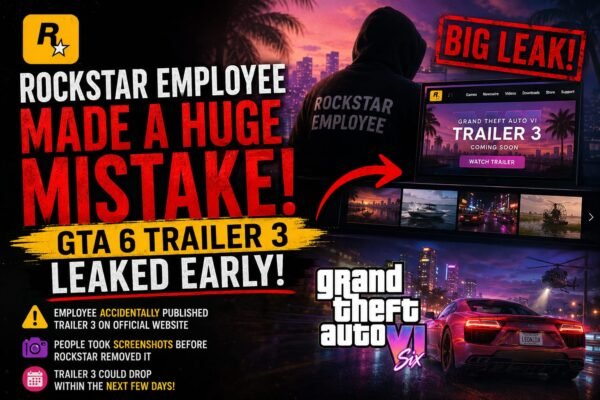 GTA 6 Trailer 3 Leak