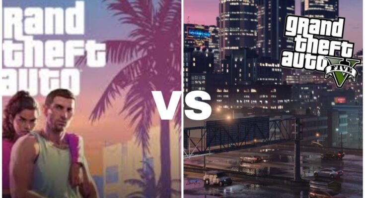 GTA 6 Gameplay vs GTA 5