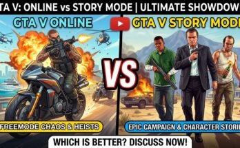 GTA Online vs GTA 5 Story Mode